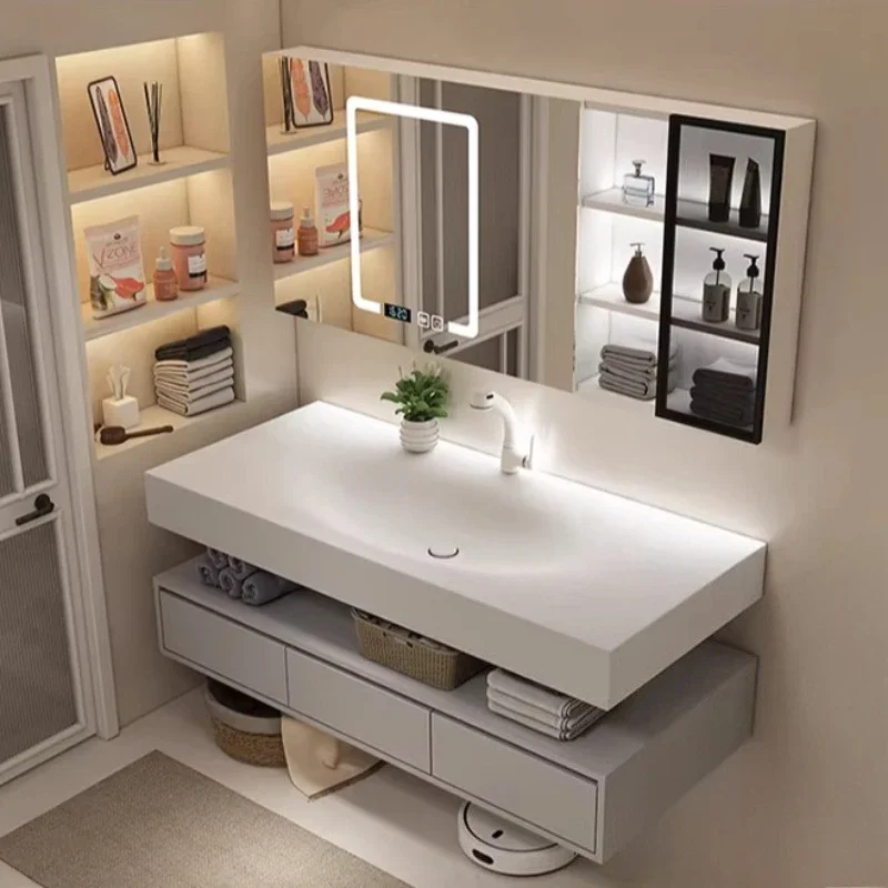 Home Bathroom Vanity Combo - Organizer Szafy Szafki Szafka z Wanną