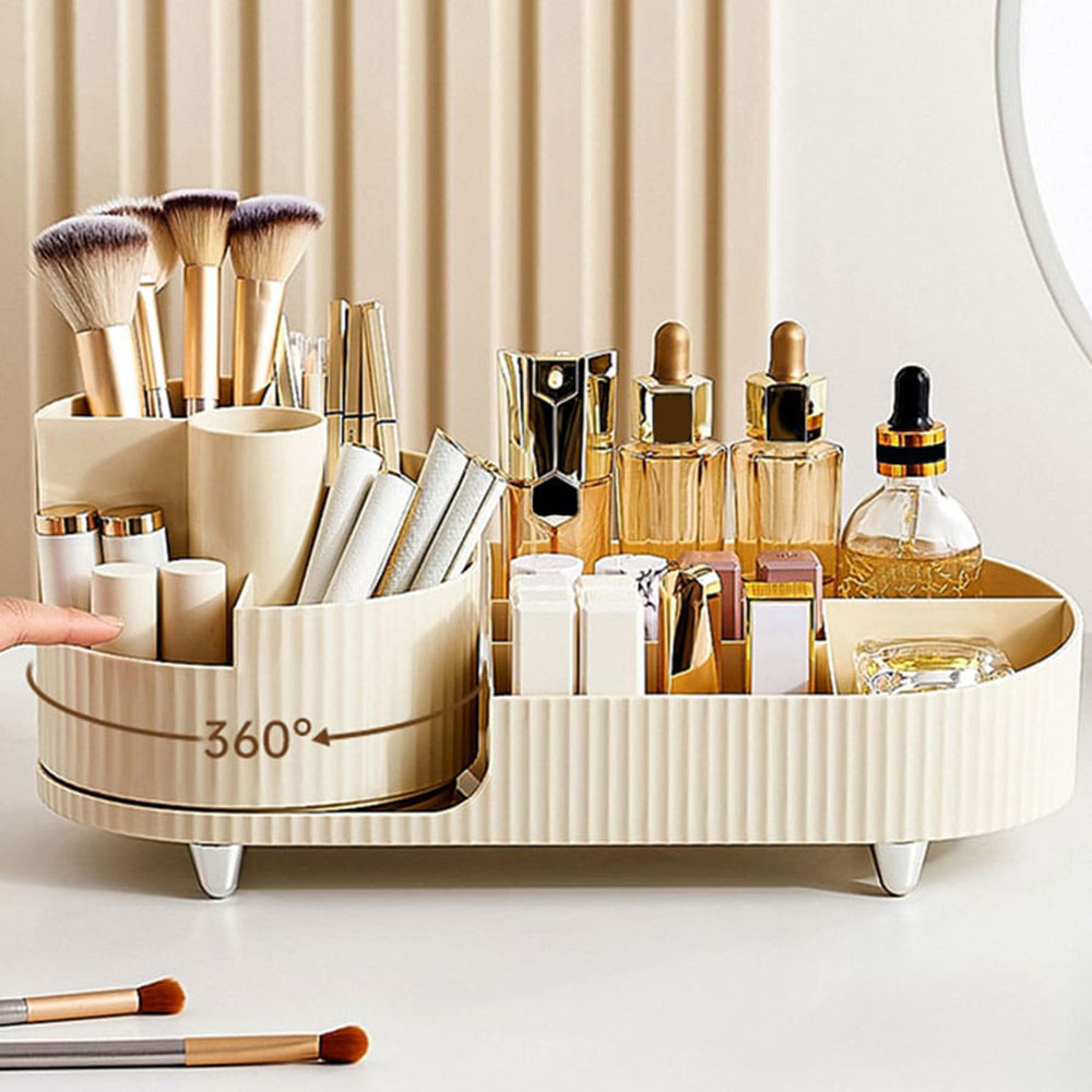 Home Edit Bathroom Storage - 360 ° Obrotowy organizer na kosmetyki