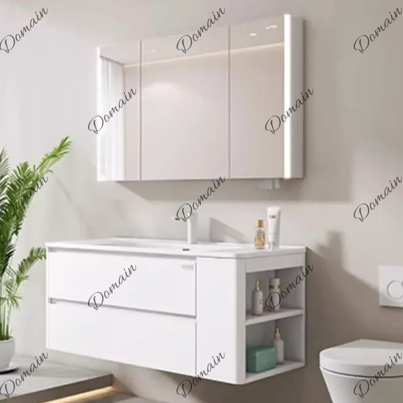 Szafka łazienkowa VVB, biała,  – Home Bathroom Vanity Combo recenzja i cena