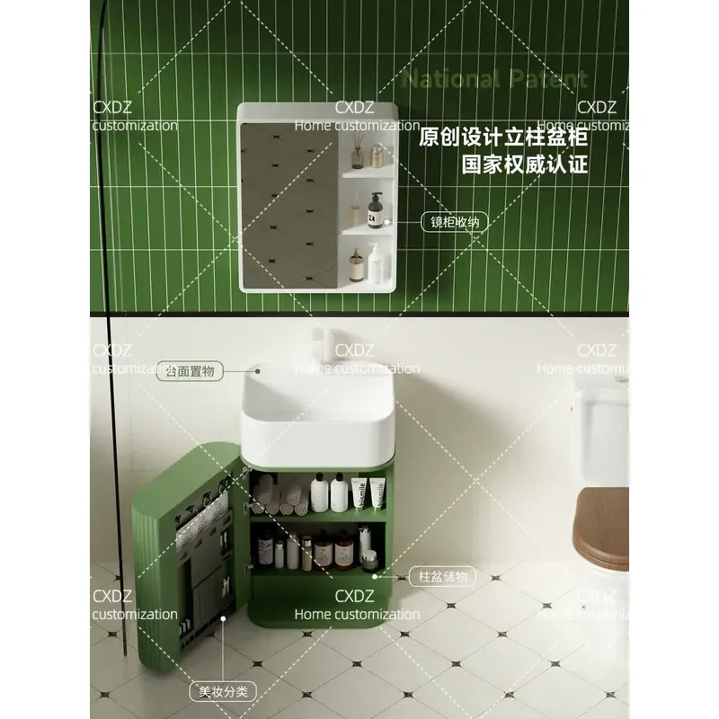 Szafka łazienkowa w stylu mid- – Home Bathroom Vanity Combo recenzja i cena